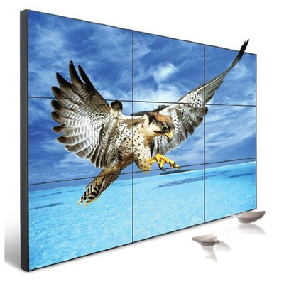 Bezel 3.5mm εσωτερική υποστήριξη cOem ODM τοίχων διαφήμισης LCD τηλεοπτική