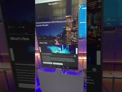 86 ιντσών OLED ολογραφική οθόνη 3D LCD ψυγείο διαφανής οθόνη LED για διαφήμιση