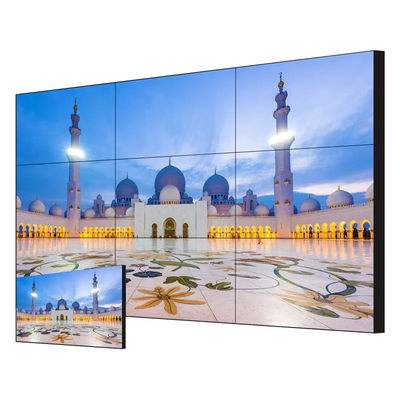 Bezel του Παλλάς υποστηριγμάτων LCD κρεμώντας στενός τηλεοπτικός άνευ ραφής 4X2 τηλεοπτικός ελεγκτής τοίχων