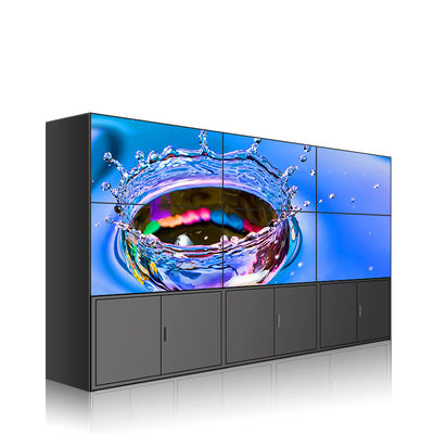 Η οθόνη 50Hz 3x3 FHD διαφήμισης υπαίθριων οκτάμπιτων 55» LCD επέδειξε