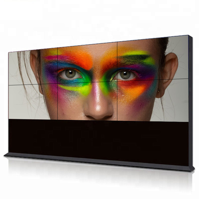Στενή Bezel LCD άνευ ραφής τηλεοπτική στάση επίδειξης διαφήμισης τοίχων LCD