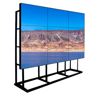 Στενή Bezel LCD άνευ ραφής τηλεοπτική στάση επίδειξης διαφήμισης τοίχων LCD